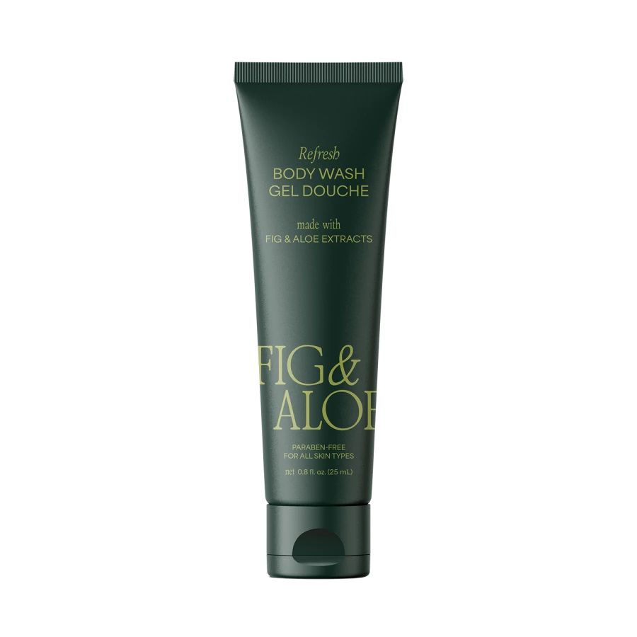 Fig and Aloe Body Wash, 25 ml tube