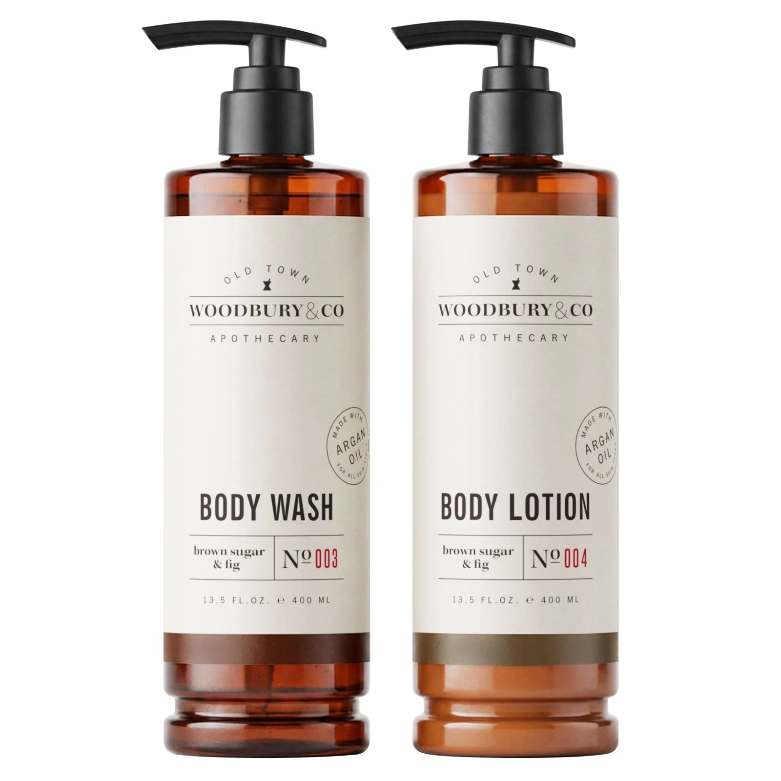 Woodbury and Co. body wash and body lotion Body Care Kit