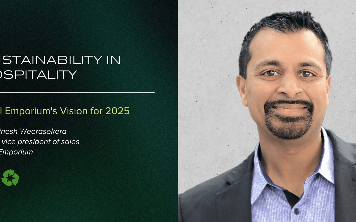 Sustainability in Hospitality: Hotel Emporium's Vision for 2025 with Dinesh Weerasekera