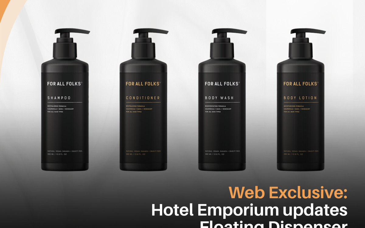 Hotel Emporium Updates Floating Dispenser