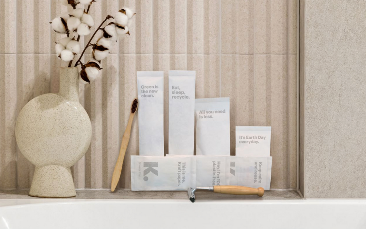 Hotel Emporium Unveils The "K." Line for Eco-Friendly Hotel Bath Accessories