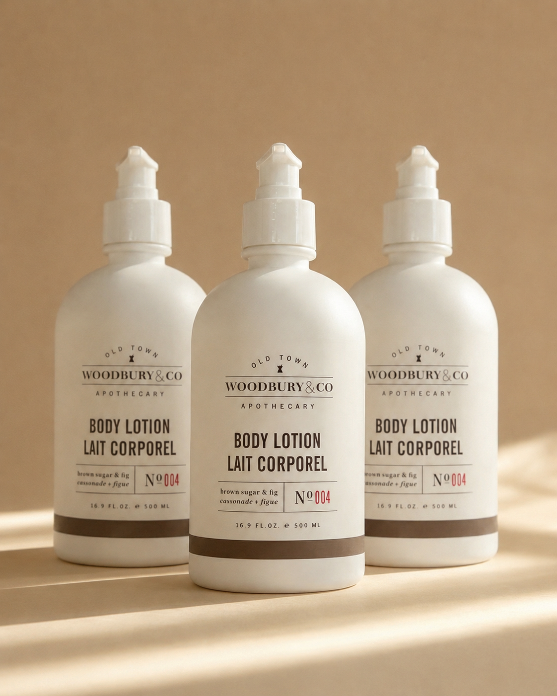 Woodbury and Co Body Lotion 3 pack