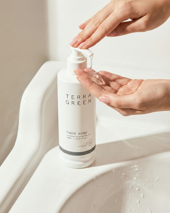 Terra Green Hand Wash - V Top Dispenser