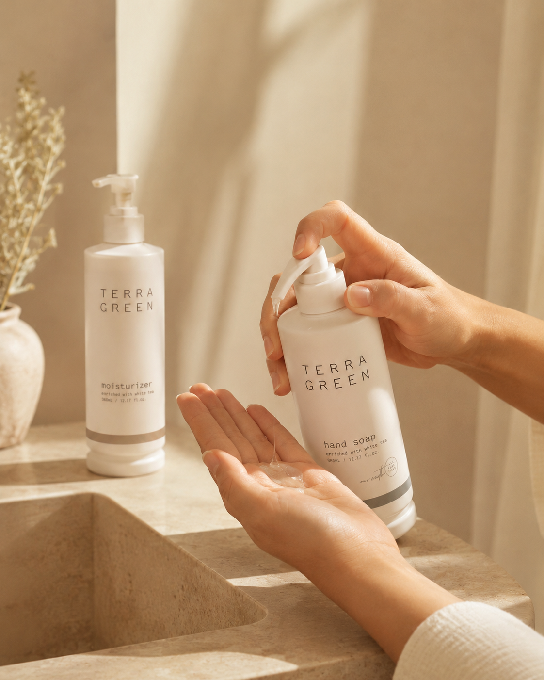 Terra Green Hand Wash & Body Lotion Duo
