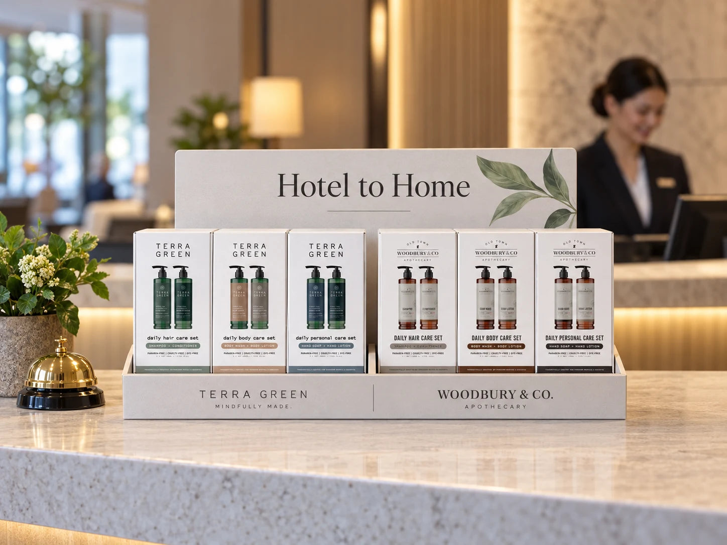 Lobby Countertop POP Display