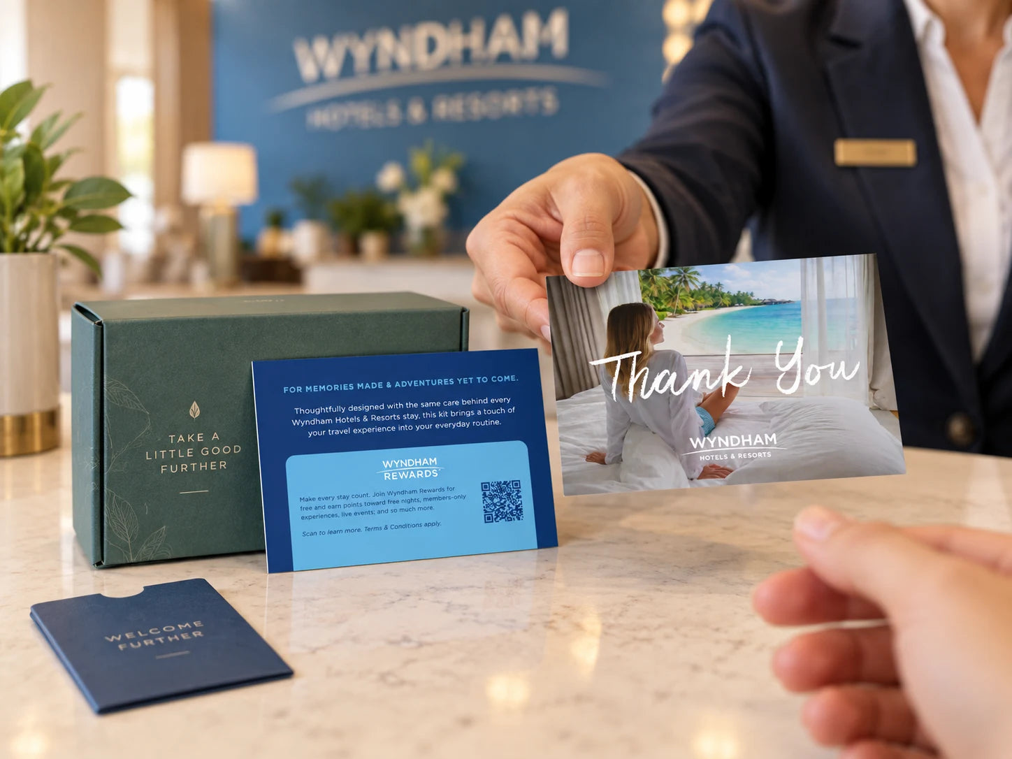 Wyndham Rewards Thank You Insert Card